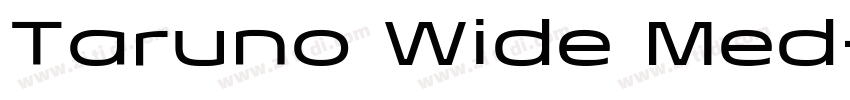Taruno Wide Med字体转换 Taruno Wide Med字体转换